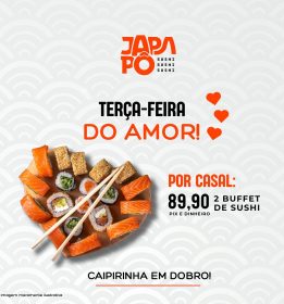 sushi terça-feira